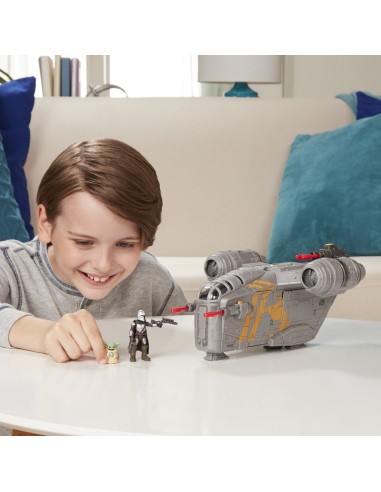 FIGURA DE ACCIÓN STAR WARS MISSION FLEET THE CHILD RAZOR CREST