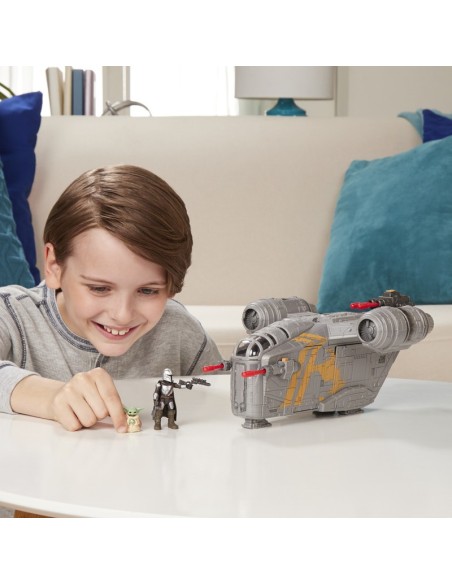 FIGURA DE ACCIÓN STAR WARS MISSION FLEET THE CHILD RAZOR CREST