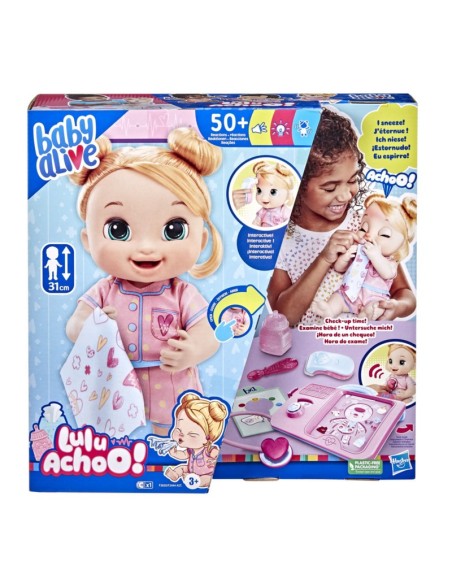 MUÑECA BABY ALIVE LULU ANCHOO CABELLO RUBIO