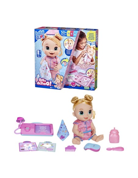 MUÑECA BABY ALIVE LULU ANCHOO CABELLO RUBIO