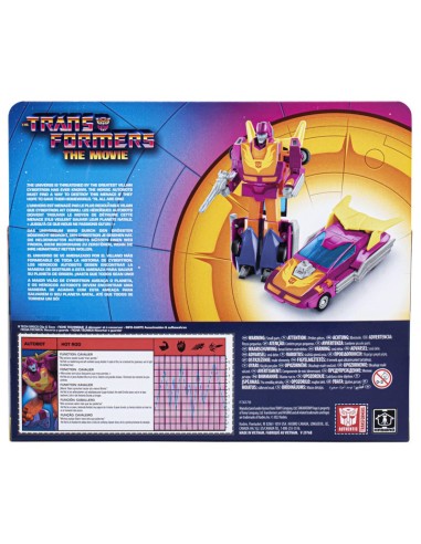 FIGURA DE ACCIÓN TRANSFORMERS RETRO AUTOBOT HOT ROD
