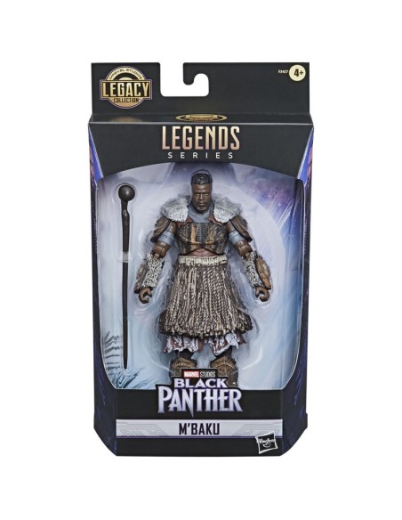 FIGURA DE ACCIÓN MARVEL LEGENDS SERIES M’BAKU