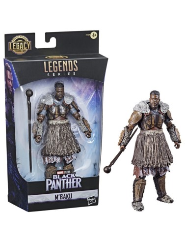 FIGURA DE ACCIÓN MARVEL LEGENDS SERIES M’BAKU