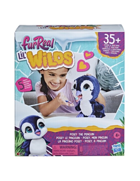 PELUCHE FURREAL LIL' WILDS PINGÜINO POSEY