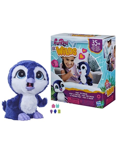 PELUCHE FURREAL LIL' WILDS PINGÜINO POSEY