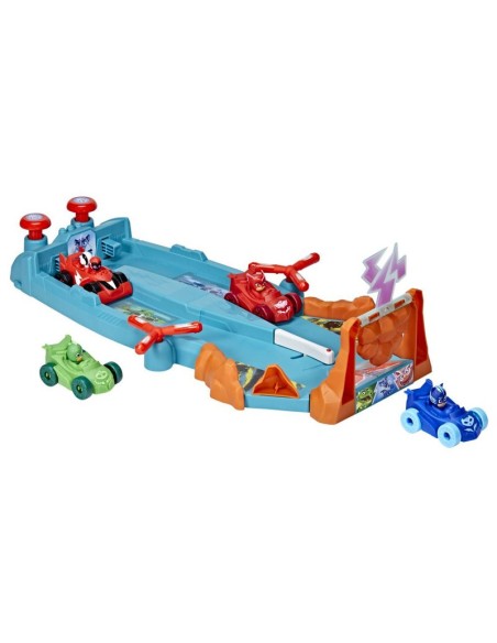 FIGURA DE ACCIÓN PJ MASKS ANIMAL POWER CARRERAS Y CHOQUES