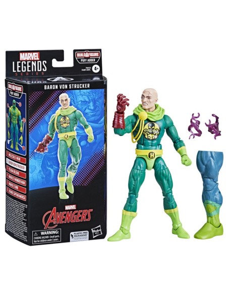 FIGURA DE ACCIÓN MARVEL LEGENDS SERIES BARON VON STRUCKER