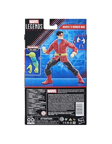 FIGURA DE ACCIÓN MARVEL LEGENDS SERIES WONDER MAN
