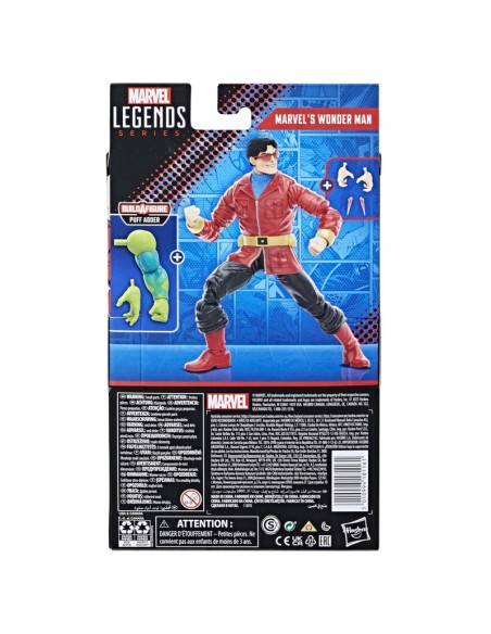 FIGURA DE ACCIÓN MARVEL LEGENDS SERIES WONDER MAN