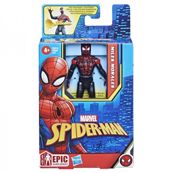 FIGURA DE ACCIÓN SPIDER-MAN EPIC HERO SERIES MILES MORALES