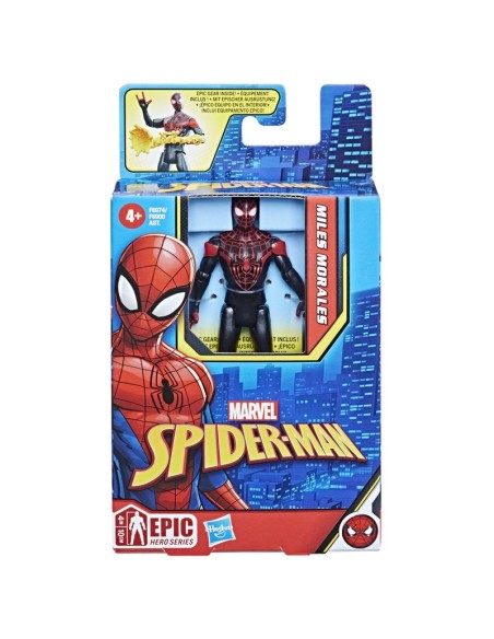 FIGURA DE ACCIÓN SPIDER-MAN EPIC HERO SERIES MILES MORALES