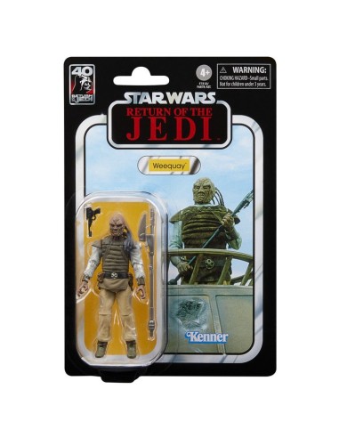 FIGURA DE ACCIÓN STAR WARS COLECCIÓN VINTAGE WEEQUAY