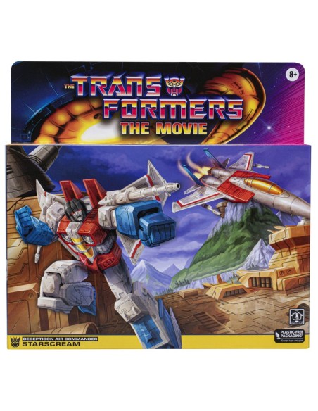 FIGURA DE ACCIÓN TRANSFORMERS RETRO STARSCREAM G1