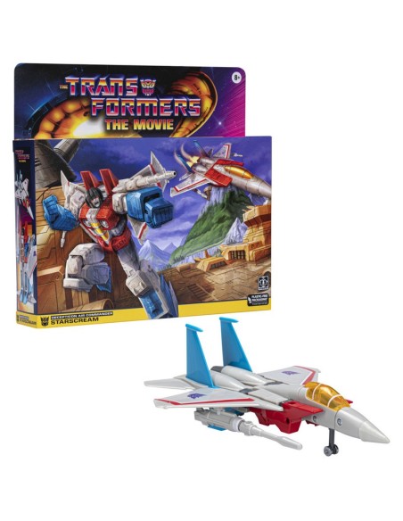 FIGURA DE ACCIÓN TRANSFORMERS RETRO STARSCREAM G1