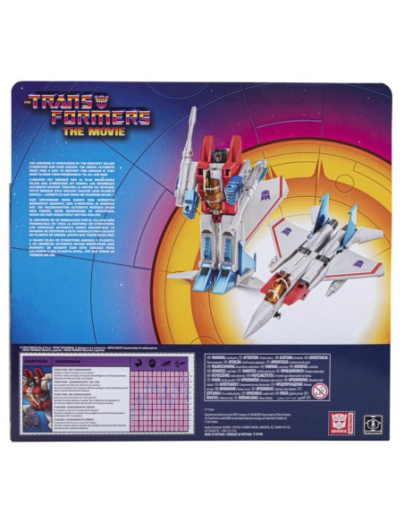 FIGURA DE ACCIÓN TRANSFORMERS RETRO STARSCREAM G1