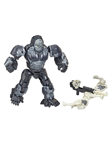 FIGURA ACCIÓN TRANSFORMERS EL DESPERTAR DE LAS BESTIAS BEAST ALLIANCE BEAST WEAPONIZERS OPTIMUS PRIMAL Y ARROWSTRIPE