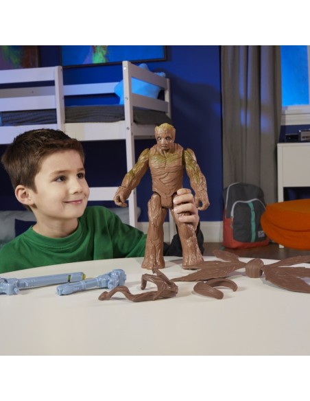 FIGURA ACCIÓN MARVEL GUARDIANES DE LA GALAXIA VOL. 3 BLAST 'N BATTLE GROOT