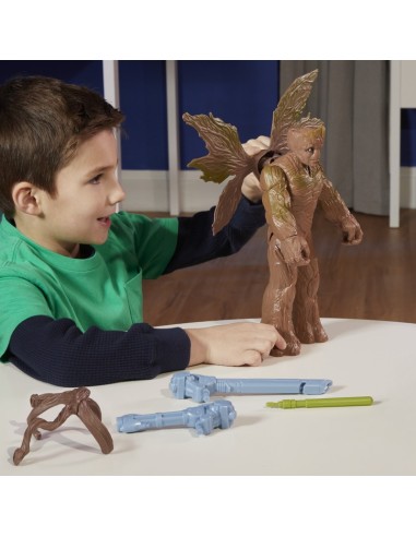 FIGURA ACCIÓN MARVEL GUARDIANES DE LA GALAXIA VOL. 3 BLAST 'N BATTLE GROOT
