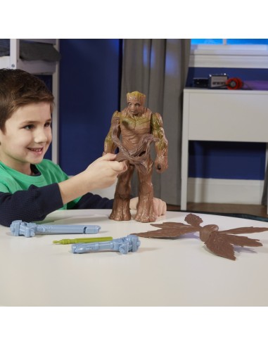 FIGURA ACCIÓN MARVEL GUARDIANES DE LA GALAXIA VOL. 3 BLAST 'N BATTLE GROOT