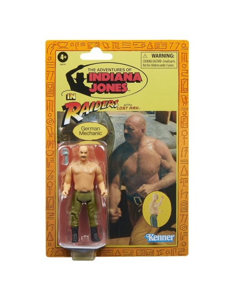FIGURA ACCIÓN INDIANA JONES RETRO COLLECTION MECÁNICO ALEMÁN