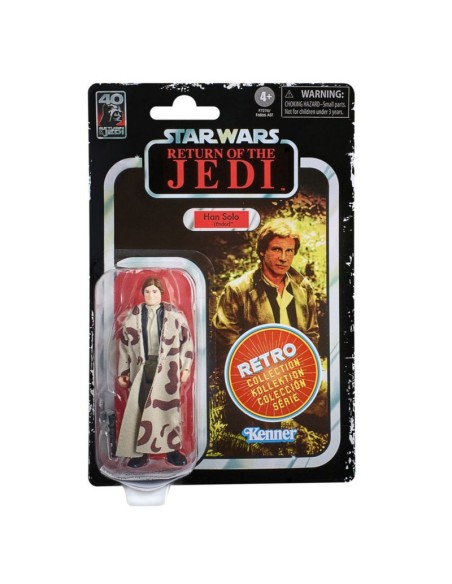FIGURA ACCIÓN STAR WARS COLECCIÓN RETRO HAN SOLO (ENDOR)
