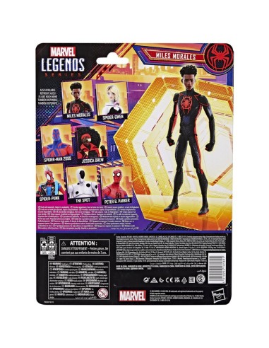 FIGURA ACCIÓN SPIDERMAN ACROSS THE SPIDER VERSE PART ONE MILES MORALES