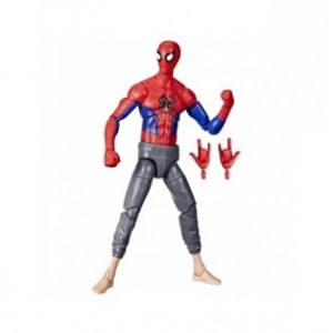 FIGURA ACCIÓN SPIDERMAN ACROSS THE SPIDER VERSE PART ONE PETER B. PARKER