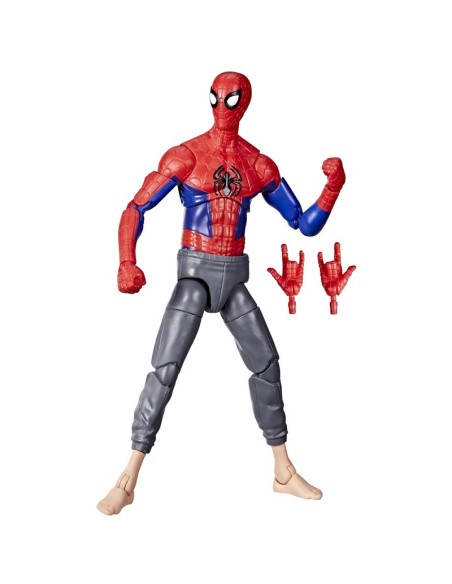FIGURA ACCIÓN SPIDERMAN ACROSS THE SPIDER VERSE PART ONE PETER B. PARKER