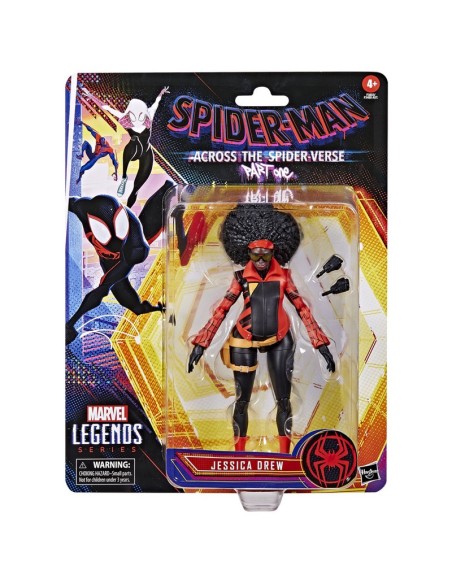 FIGURA ACCIÓN SPIDERMAN ACROSS THE SPIDER VERSE PART ONE JESSICA DREW