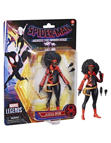 FIGURA ACCIÓN SPIDERMAN ACROSS THE SPIDER VERSE PART ONE JESSICA DREW
