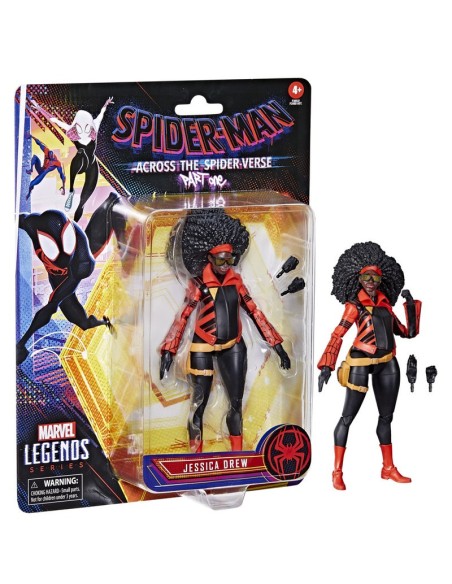 FIGURA ACCIÓN SPIDERMAN ACROSS THE SPIDER VERSE PART ONE JESSICA DREW