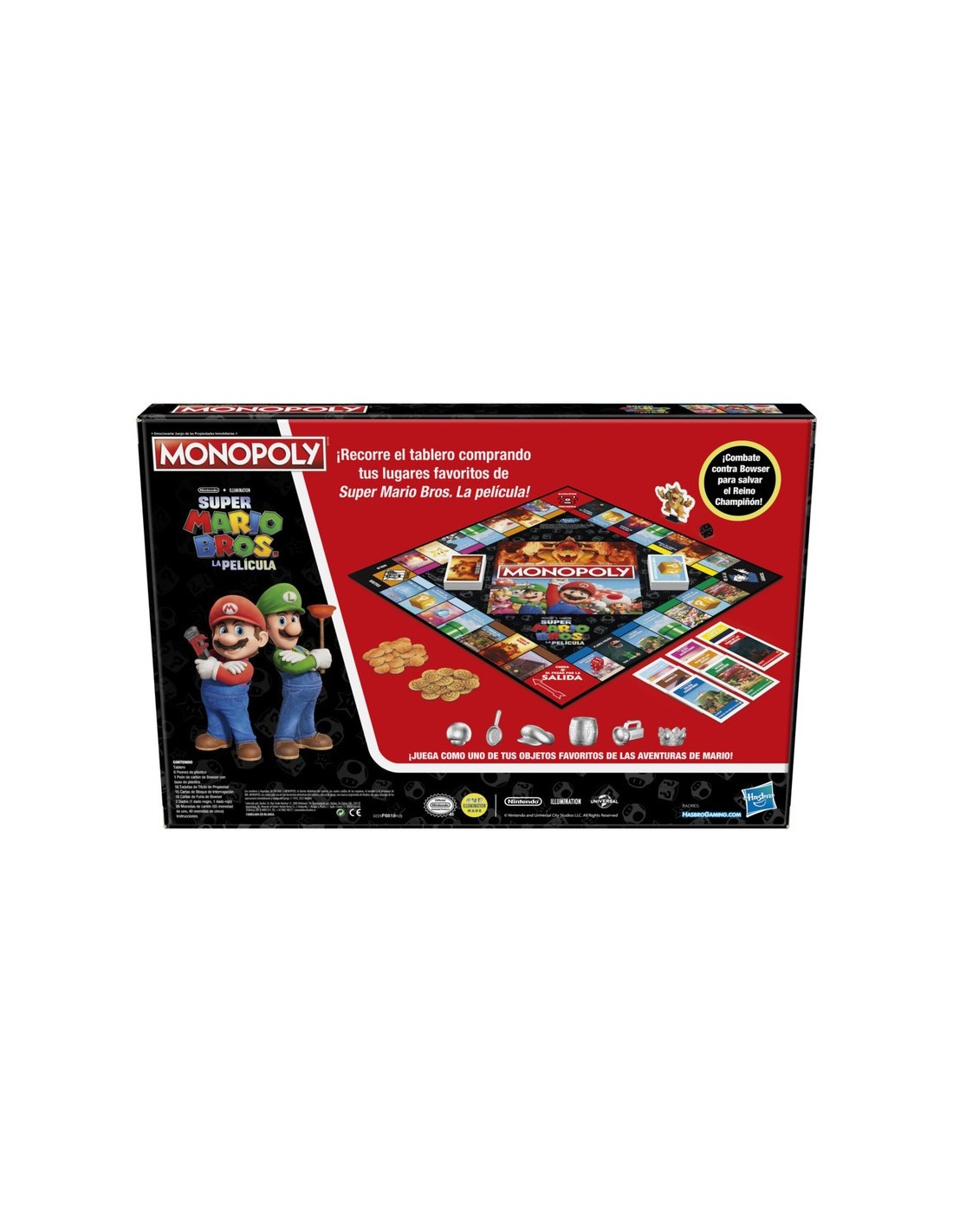 Juego de mesa: Monopoly Super Mario Bros La Película
