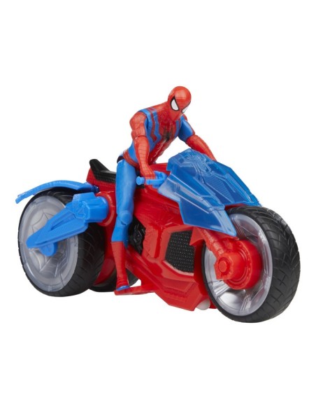 FIGURA DE ACCIÓN MARVEL SPIDER-MAN MOTO ARÁCNIDA