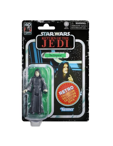 FIGURA DE ACCIÓN STAR WARS RETRO EL EMPERADOR