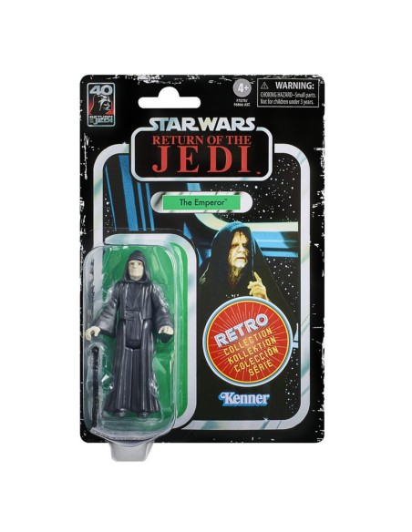 FIGURA DE ACCIÓN STAR WARS RETRO EL EMPERADOR