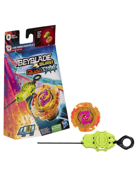 TROMPO BEYBLADE BURST QUADSTRIKE FLAME PANDORA EVERLASTING P8