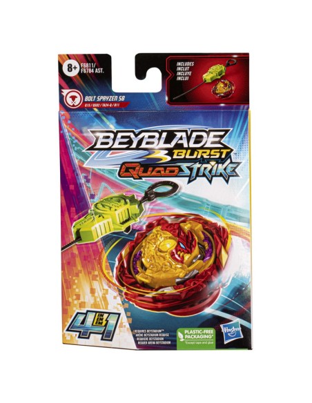 TROMPO BEYBLADE BURST QUADSTRIKE BOLT SPRYZEN S8