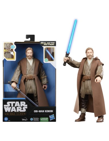 FIGURA DE ACCIÓN STAR WARS GALACTIC ACTION OBI-WAN KENOBI