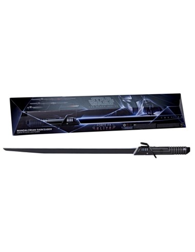 Sable de Luz Star Wars The Black Series Force FX Elite Mandalorian Darksaber