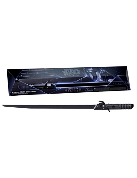 Sable de Luz Star Wars The Black Series Force FX Elite Mandalorian Darksaber