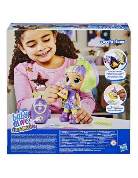 MUÑECA BABY ALIVE STAR BESTIES LOVELY LUNA