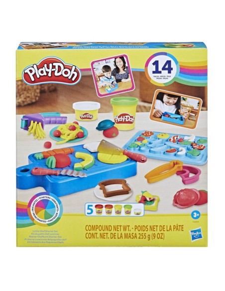 MASAS Y PLASTILINAS PLAY-DOH PRIMERAS CREACIONES DEL PEQUEÑO CHEF