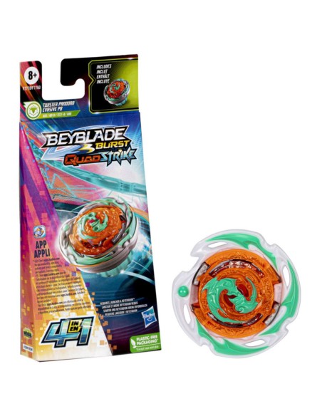 TROMPO BEYBLADE BURST QUADSTRIKE TWISTER PANDORA EVASIVE P8