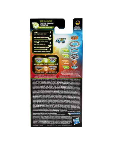 TROMPO BEYBLADE BURST QUADSTRIKE TWISTER PANDORA EVASIVE P8