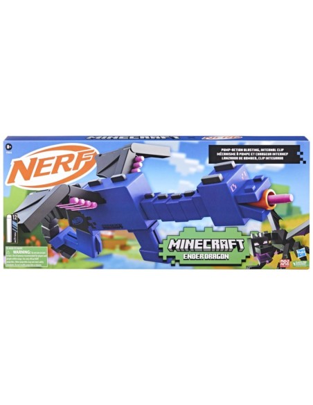LANZADOR NERF MINECRAFT ENDER DRAGON