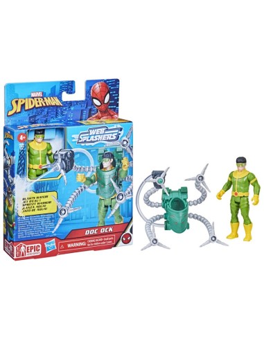 FIGURA DE ACCIÓN SPIDER-MAN AQUA WEB WARRIORS DOC OCK