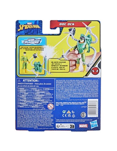 FIGURA DE ACCIÓN SPIDER-MAN AQUA WEB WARRIORS DOC OCK