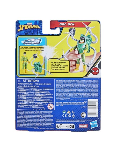 FIGURA DE ACCIÓN SPIDER-MAN AQUA WEB WARRIORS DOC OCK