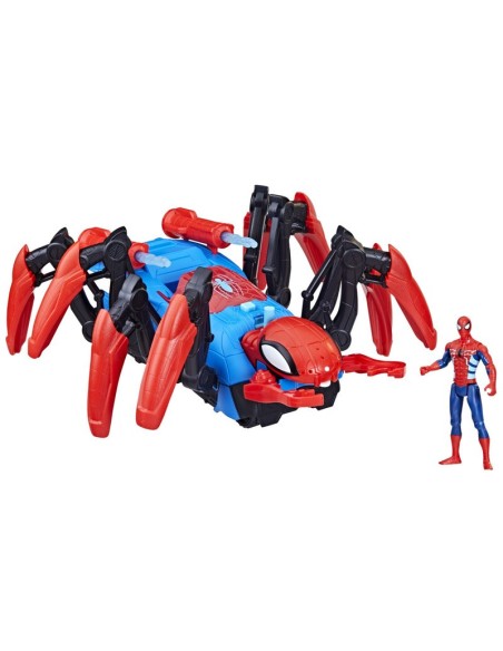 FIGURA DE ACCIÓN SPIDER-MAN VEHÍCULO ARACNOLANZADOR