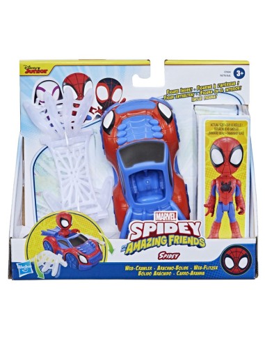 FIGURA DE ACCIÓN SPIDEY AND FRIENDS BÓLIDO ARÁCNIDO